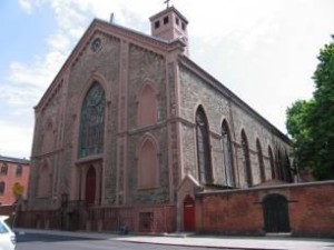 HARS conducted the Archaeological Monitoring of the rehabilitation of the brick wall surrounding the church and cemetery of St. Patrick’s Cathedral, built in the early to mid-19th century.